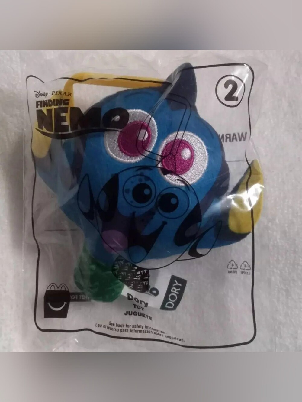 Mcdonalds Happy Meal Disney Pixar Toy Finding Nemo DORY